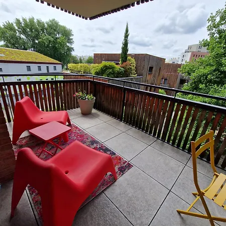 T2 - Balcon -15 Min Centre Et Allemagne Appartement
